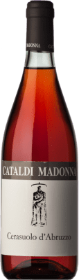 11,95 € 免费送货 | 玫瑰酒 Cataldi Madonna Cerasuolo D.O.C. Cerasuolo d'Abruzzo 阿布鲁佐 意大利 Montepulciano 瓶子 75 cl
