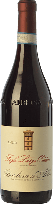19,95 € Бесплатная доставка | Красное вино Luigi Oddero D.O.C. Barbera d'Alba Пьемонте Италия Barbera бутылка 75 cl