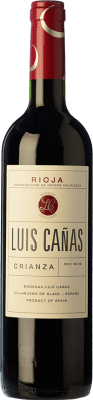 15,95 € Kostenloser Versand | Rotwein Luis Cañas Alterung D.O.Ca. Rioja La Rioja Spanien Tempranillo, Grenache Flasche 75 cl