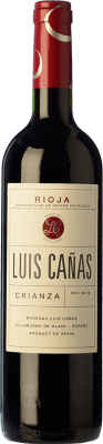 14,95 € Бесплатная доставка | Красное вино Luis Cañas старения D.O.Ca. Rioja Ла-Риоха Испания Tempranillo, Grenache бутылка 75 cl