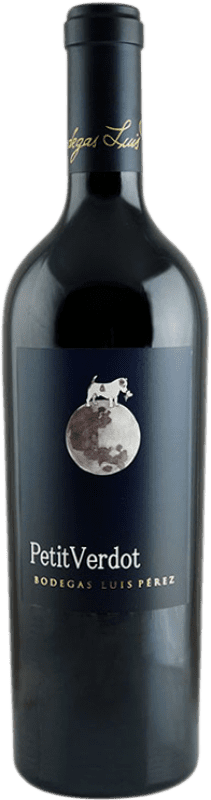 62,95 € Free Shipping | Red wine Luis Pérez Crianza I.G.P. Vino de la Tierra de Cádiz Andalusia Spain Petit Verdot Bottle 75 cl