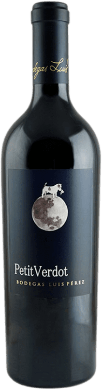 72,95 € Free Shipping | Red Wine Luis Pérez Crianza — Aged I.G.P. Vino de la Tierra de Cádiz Andalusia Spain Petit Verdot Bottle 75 cl