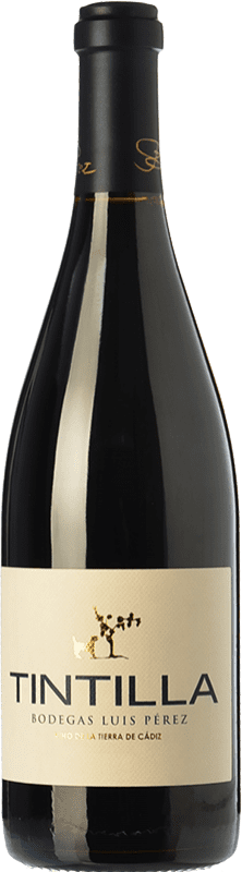 21,95 € Free Shipping | Red wine Luis Pérez Aged I.G.P. Vino de la Tierra de Cádiz Andalusia Spain Tintilla Bottle 75 cl