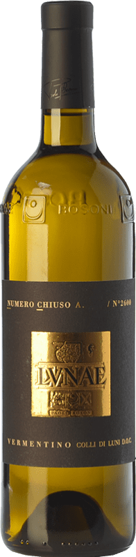 46,95 € Kostenloser Versand | Weißwein Lunae Numero Chiuso D.O.C. Colli di Luni Ligurien Italien Vermentino Flasche 75 cl