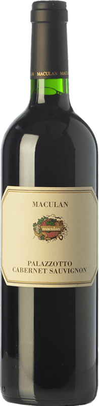 22,95 € Бесплатная доставка | Красное вино Maculan Palazzotto D.O.C. Breganze Венето Италия Cabernet Sauvignon бутылка 75 cl