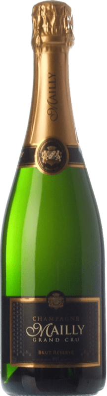 54,95 € Kostenloser Versand | Weißer Sekt Mailly Grand Cru Brut Reserve A.O.C. Champagne Champagner Frankreich Spätburgunder, Chardonnay Flasche 75 cl