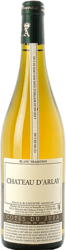 48,95 € Envio grátis | Vinho branco Château d'Arlay Tradition Blanc A.O.C. Côtes du Jura Jura França Chardonnay, Savagnin Garrafa 75 cl