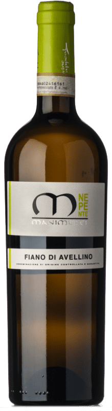 11,95 € Spedizione Gratuita | Vino bianco Manimurci Nepente D.O.C.G. Fiano d'Avellino Campania Italia Fiano Bottiglia 75 cl