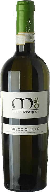 15,95 € Envio grátis | Vinho branco Manimurci Zagreo D.O.C.G. Greco di Tufo  Campania Itália Greco di Tufo Garrafa 75 cl