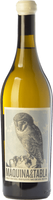 17,95 € Envio grátis | Vinho branco Máquina & Tabla Crianza D.O. Rueda Castela e Leão Espanha Verdejo Garrafa 75 cl