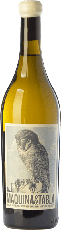 18,95 € Free Shipping | White Wine Máquina & Tabla Crianza — Aged D.O. Rueda Castilla y León Spain Verdejo Bottle 75 cl