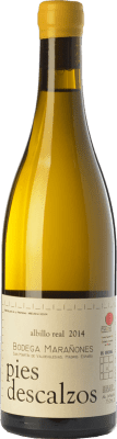 19,95 € Free Shipping | White wine Marañones Pies Descalzos Crianza D.O. Vinos de Madrid Madrid's community Spain Albillo Bottle 75 cl