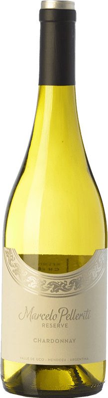 16,95 € Free Shipping | White Wine Pelleriti Reserve — Aged I.G. Valle de Uco Uco Valley Argentina Chardonnay 75 cl