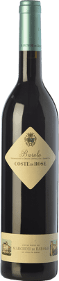 49,95 € Envio grátis | Vinho tinto Marchesi di Barolo Coste di Rose D.O.C.G. Barolo Piemonte Itália Nebbiolo Garrafa 75 cl