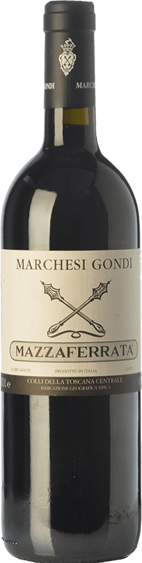 23,95 € 免费送货 | 红酒 Marchesi Gondi Mazzaferrata I.G.T. Colli della Toscana Centrale 托斯卡纳 意大利 Cabernet Sauvignon 瓶子 75 cl