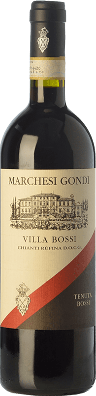 24,95 € Envoi gratuit | Vin Rouge Marchesi Gondi Rufina Ris Villa Bossi D.O.C.G. Chianti Toscane Italie Cabernet Sauvignon, Sangiovese, Colorino 75 cl