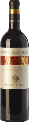 16,95 € Kostenloser Versand | Rotwein Marco Felluga Refosco Ronco dei Moreri I.G.T. Friuli-Venezia Giulia Friaul-Julisch Venetien Italien Riflesso dal Peduncolo Rosso Flasche 75 cl