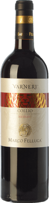 25,95 € Spedizione Gratuita | Vino Rosso Marco Felluga Varneri D.O.C. Collio Friuli-Venezia Giulia Italia Merlot 75 cl