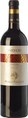 23,95 € Spedizione Gratuita | Vino rosso Marco Felluga Varneri D.O.C. Collio Goriziano-Collio Friuli-Venezia Giulia Italia Merlot Bottiglia 75 cl