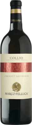 27,95 € Free Shipping | Red wine Marco Felluga D.O.C. Collio Goriziano-Collio Friuli-Venezia Giulia Italy Cabernet Sauvignon Bottle 75 cl