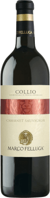 26,95 € Envio grátis | Vinho tinto Marco Felluga D.O.C. Collio Friuli-Venezia Giulia Itália Cabernet Sauvignon Garrafa 75 cl