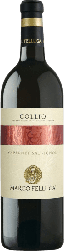 27,95 € Бесплатная доставка | Красное вино Marco Felluga D.O.C. Collio Goriziano-Collio Фриули-Венеция-Джулия Италия Cabernet Sauvignon бутылка 75 cl