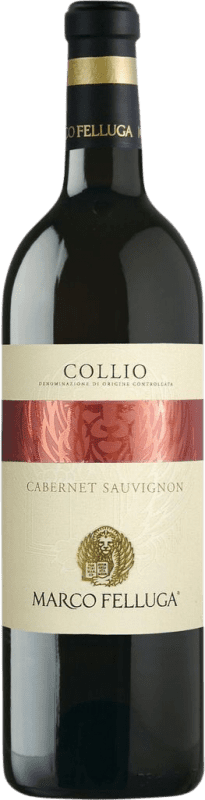 29,95 € Spedizione Gratuita | Vino Rosso Marco Felluga D.O.C. Collio Friuli-Venezia Giulia Italia Cabernet Sauvignon 75 cl