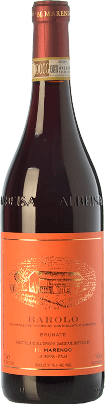 64,95 € Бесплатная доставка | Красное вино Marengo Brunate D.O.C.G. Barolo Пьемонте Италия Nebbiolo бутылка 75 cl