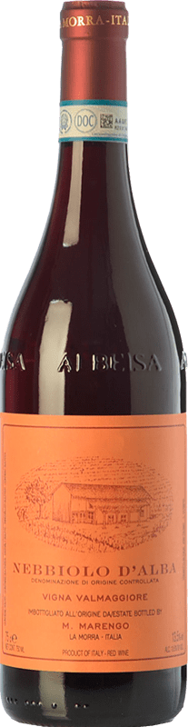 22,95 € Free Shipping | Red wine Marengo Valmaggiore D.O.C. Nebbiolo d'Alba Piemonte Italy Nebbiolo Bottle 75 cl