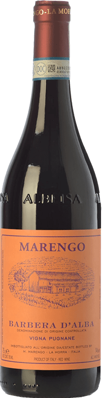 16,95 € Free Shipping | Red wine Marengo Vigna Pugnane D.O.C. Barbera d'Alba Piemonte Italy Barbera Bottle 75 cl