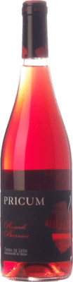 11,95 € Free Shipping | Rosé wine Margón Pricum Barrica D.O. Tierra de León Castilla y León Spain Prieto Picudo Bottle 75 cl