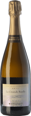 89,95 € Envio grátis | Espumante branco Marguet La Grande Ruelle Grand Cru A.O.C. Champagne Champagne França Pinot Preto Garrafa 75 cl