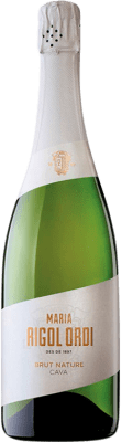 13,95 € Envoi gratuit | Blanc mousseux María Rigol Ordi Brut Nature D.O. Cava Catalogne Espagne Macabeo, Xarel·lo, Parellada Bouteille 75 cl