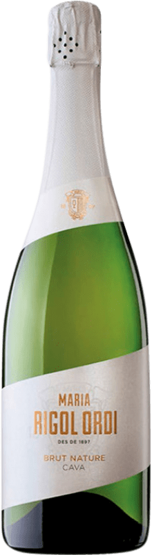 13,95 € Envoi gratuit | Blanc mousseux María Rigol Ordi Brut Nature D.O. Cava Catalogne Espagne Macabeo, Xarel·lo, Parellada Bouteille 75 cl