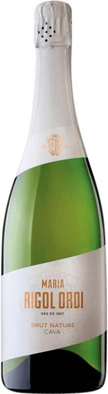 13,95 € 免费送货 | 白起泡酒 María Rigol Ordi Brut Nature D.O. Cava 加泰罗尼亚 西班牙 Macabeo, Xarel·lo, Parellada 瓶子 75 cl