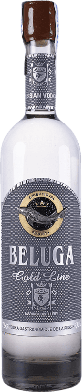 174,95 € Envoi gratuit | Vodka Mariinsk Beluga Line Gold — Édition Or Russie 70 cl