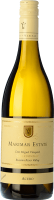 32,95 € Envio grátis | Vinho branco Marimar Estate Acero I.G. Russian River Valley Vale do rio russo Estados Unidos Chardonnay Garrafa 75 cl