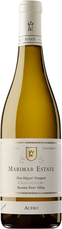 34,95 € Envio grátis | Vinho Branco Marimar Estate Acero I.G. Russian River Valley Vale do rio russo Estados Unidos Chardonnay 75 cl
