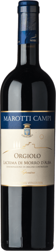 11,95 € Бесплатная доставка | Красное вино Marotti Campi Orgiolo D.O.C. Lacrima di Morro d'Alba Marche Италия Lacrima бутылка 75 cl