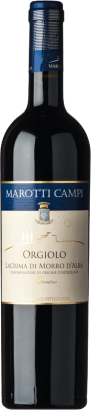 11,95 € Spedizione Gratuita | Vino Rosso Marotti Campi Orgiolo D.O.C. Lacrima di Morro d'Alba Marche Italia Lacrima 75 cl
