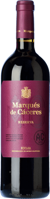 15,95 € 免费送货 | 红酒 Marqués de Cáceres 预订 D.O.Ca. Rioja 拉里奥哈 西班牙 Tempranillo, Grenache, Graciano 瓶子 75 cl