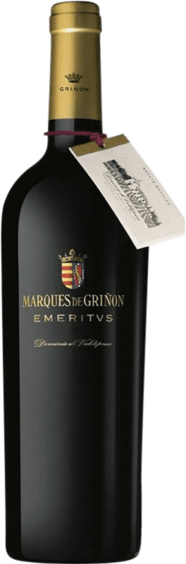51,95 € 免费送货 | 红葡萄酒 Marqués de Griñón Emeritus Crianza — 陈酿 D.O.P. Vino de Pago Dominio de Valdepusa 卡斯蒂利亚 - 拉曼恰 西班牙 Syrah — 西拉, Cabernet Sauvignon — 赤霞珠, Petit Verdot 瓶装 75 cl