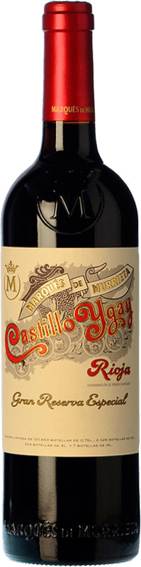 259,95 € Free Shipping | Red wine Marqués de Murrieta Castillo Ygay Especial Grand Reserve D.O.Ca. Rioja The Rioja Spain Tempranillo, Mazuelo Bottle 75 cl