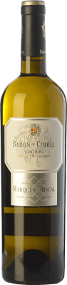 54,95 € Spedizione Gratuita | Vino bianco Marqués de Riscal Barón de Chirel Crianza I.G.P. Vino de la Tierra de Castilla y León Castilla y León Spagna Verdejo Bottiglia 75 cl