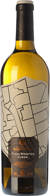 18,95 € Бесплатная доставка | Белое вино Marqués de Riscal Finca Montico D.O. Rueda Кастилия-Леон Испания Verdejo бутылка 75 cl