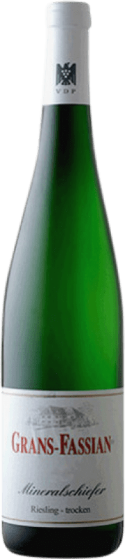 15,95 € Envio grátis | Vinho branco Grans Fassian Mineralschiefer Trocken V.D.P. Mosel-Saar-Ruwer Mosel Alemanha Riesling Garrafa 75 cl