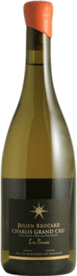 89,95 € Envío gratis | Vino Blanco Julien Brocard Les Preuses Grand Cru A.O.C. Chablis Borgoña Francia Chardonnay Eco — Ecológico 75 cl