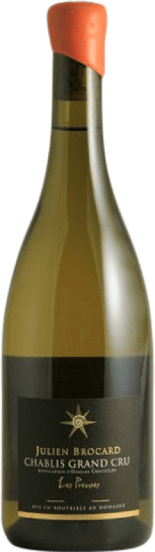 89,95 € Бесплатная доставка | Белое вино Julien Brocard Les Preuses A.O.C. Chablis Grand Cru Бургундия Франция Chardonnay бутылка 75 cl