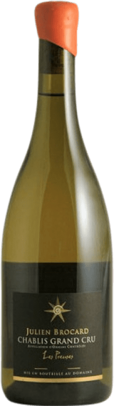 89,95 € Envio grátis | Vinho branco Julien Brocard Les Preuses A.O.C. Chablis Grand Cru Borgonha França Chardonnay Garrafa 75 cl