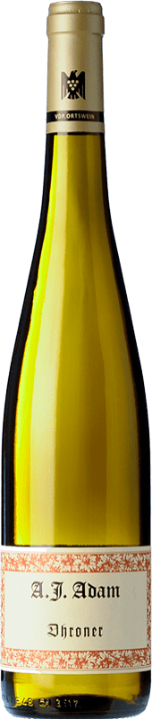 22,95 € Бесплатная доставка | Белое вино A.J. Adam Dhroner Trocken — Сухое Q.b.A. Mosel Mosel Германия Riesling — Рислинг 75 cl